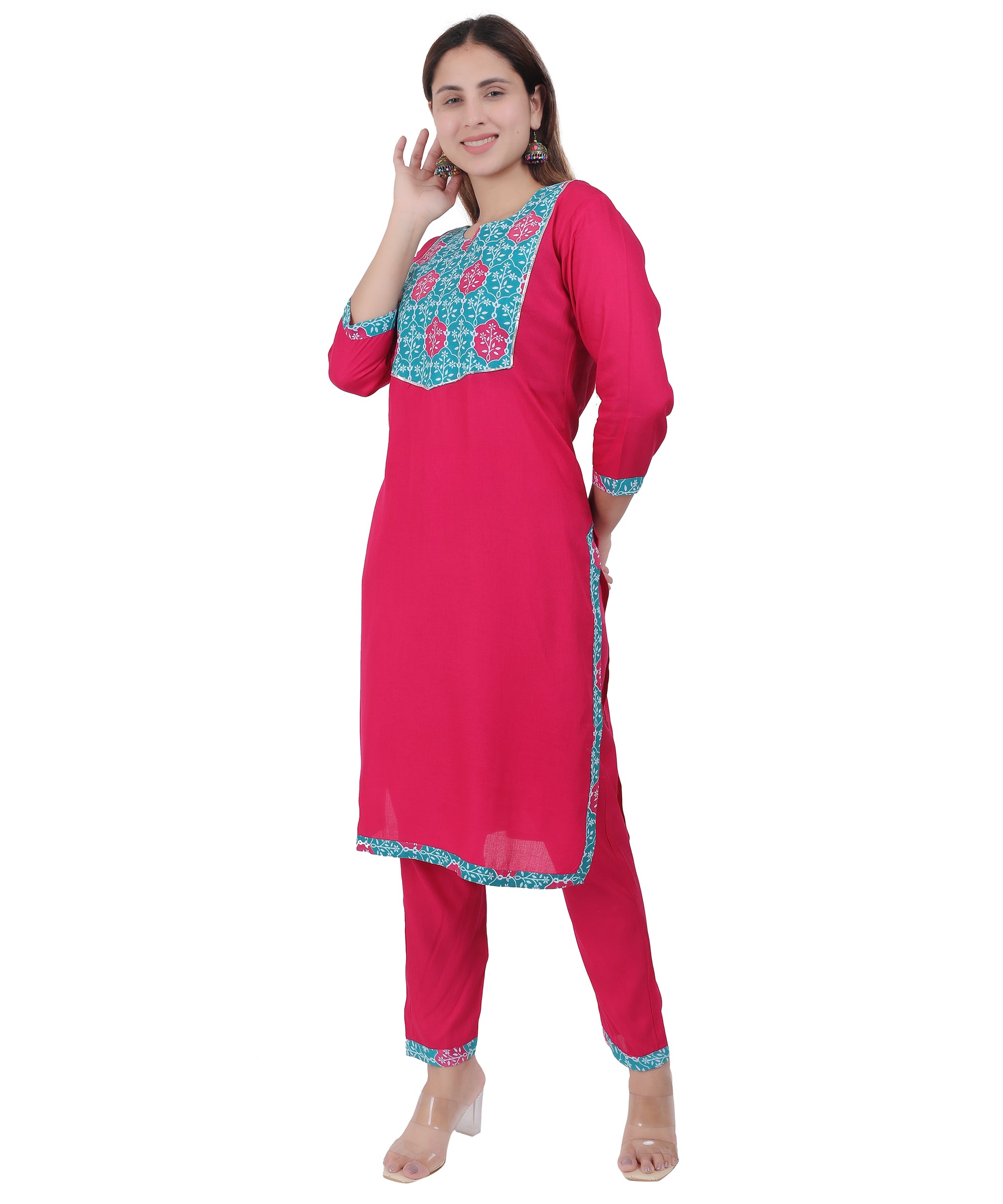Anikriti Rayon Kurta Set without Dupatta - Anikrriti